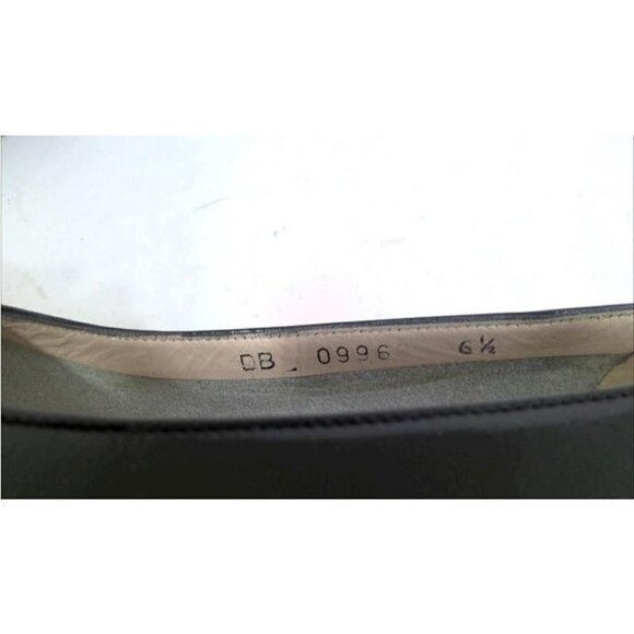 New - Salvatore Ferragamo Vintage Black Pumps Women Size 6.5 - Picture 3 of 16